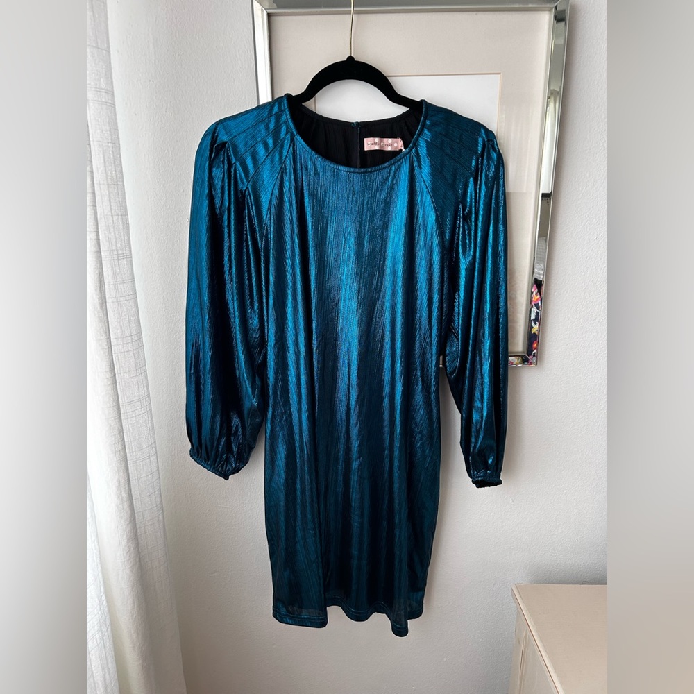 Traffic People Metallic Dress